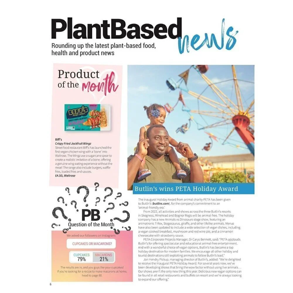 Plantbased Magazine from UK Retired Back Issue 53 Vegan Life Style June 2022
